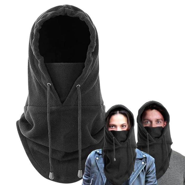 Cagoule Polaire TAGVO Coupe-Vent - Masque De Ski Unisexe Chaud Pour Sports D'Hiver Et Plein Air