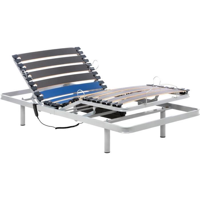 Lit orthopédique articulé Geriafy 80x200 cm