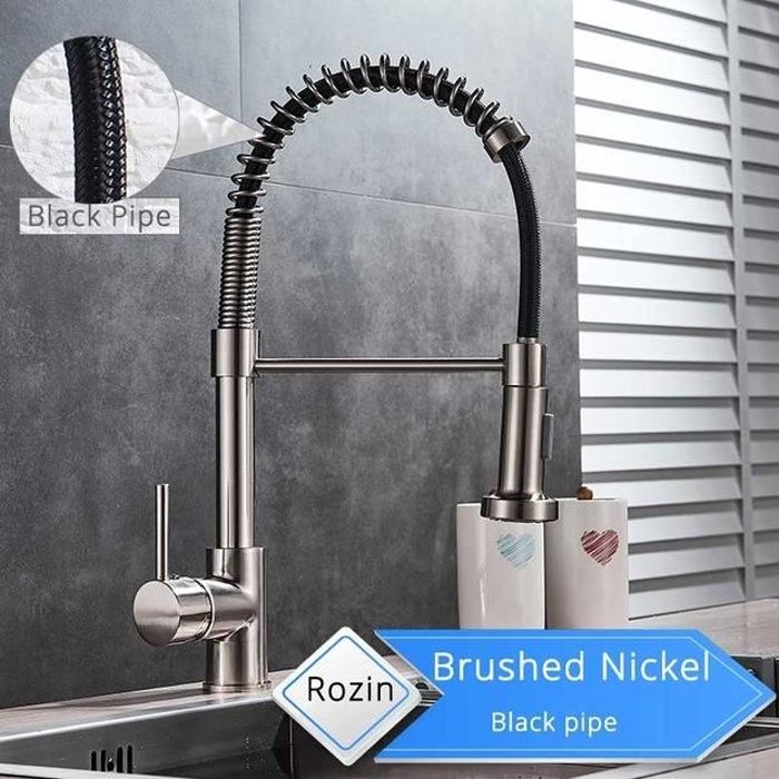 Robinet de cuisine 360° - Douchette à main - 3 modes de débit d'eau Robinet de cuisine 360° - Douchette à main - 3 modes de débit d'eau