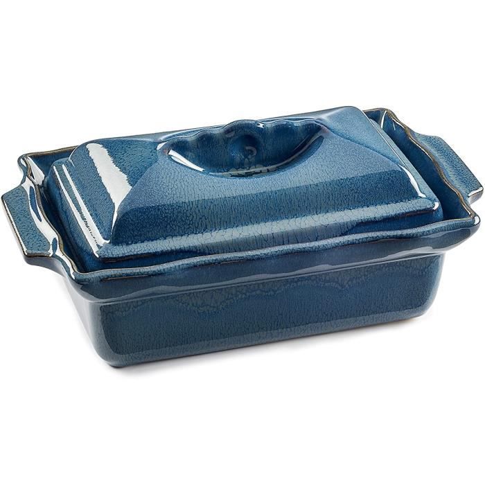 Terrine En Porcelaine Blanche Cosy & Trendy - Parfaite Pour Pâtés Maison - 1L Avec Couvercle