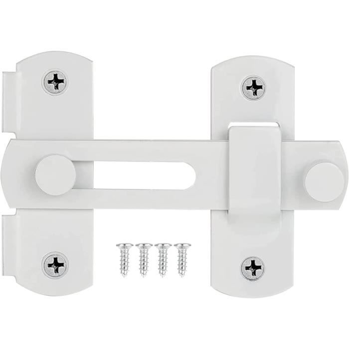 Loquet Pour Porte, Serrure De Porte De Grange Coulissante,Verrou De Portail Coulissant En Acier Inoxydable - Serrures De Porte De Sécurité, Serrures
