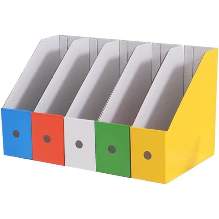 boîte de rangement en carton porte-revues pour lécole maison free size kaki bureau Porte-revues 5 pièces/lot de porte-crayons de bureau dortoir 
