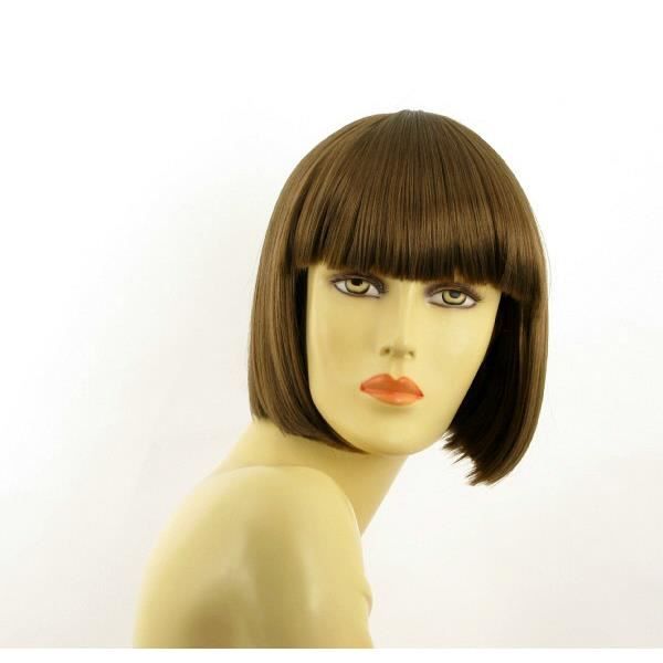 perruque femme chatain clair