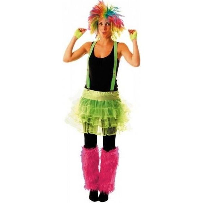 jupe tutu fluo