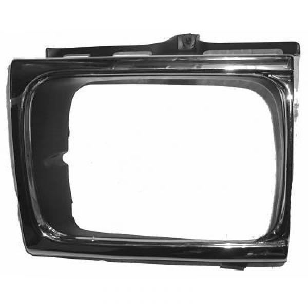 Enjoliveur De Phare Droit Pour Mini Countryman F60 F61 - Réf 51137388118 - En PP Galvanisé - Compatible ALL4, S, SE - 12