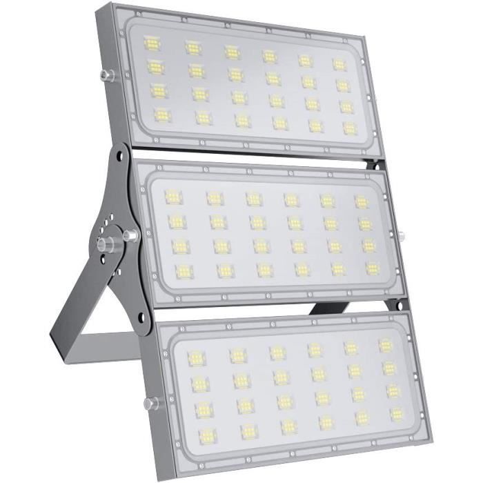 Projecteur LED 300W IP65 Extérieur - 30000 Lumens - Pour Stade, Parking, Rue - Certifié CE