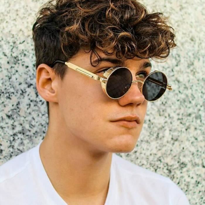 Lunette ronde steampunk outlet