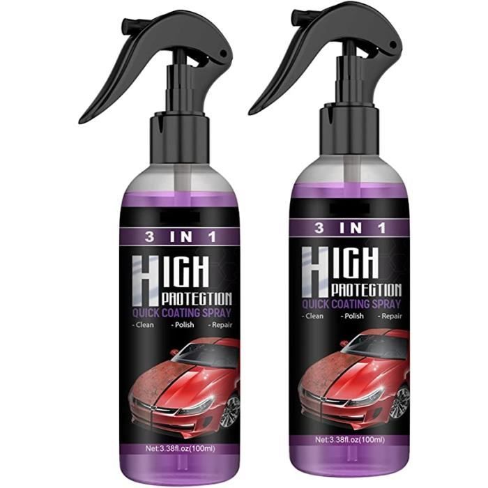 3 In 1 High Protection Quick Car Coating Spray Spray De Revêtement