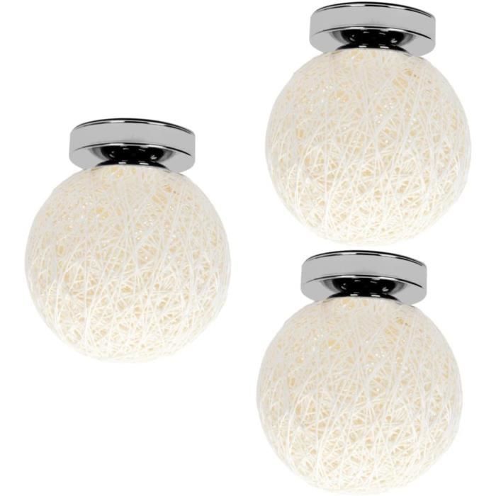 Kit De Fixation Pour Plafonnier Ou Lustre - 10 Vis De Support + 20 écrous + 20 Chevilles - Montage Facile, Couleur Argent - 4