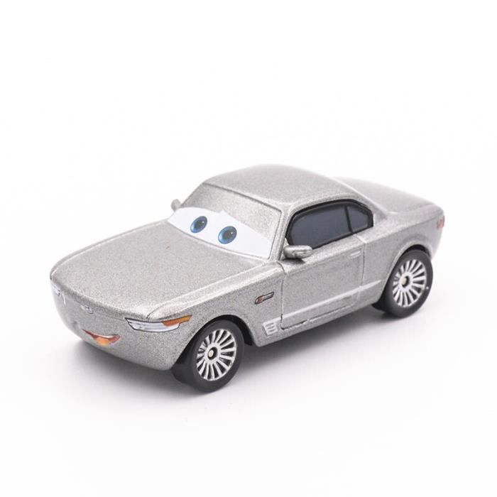 Voiture Jouet Cartoon En Alliage - Modèle Pull-Back (Inertie) Avec Lumières Et Sons - 12,5 Cm - Rouge - Pour Enfants 3 Ans Et Plus