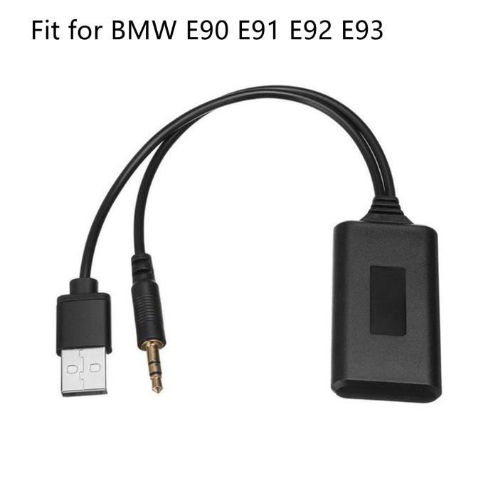 pour BMW - Récepteur de musique Bluetooth sans fil pour voiture, adaptateur auxiliaire pour BMW USB E90, audi