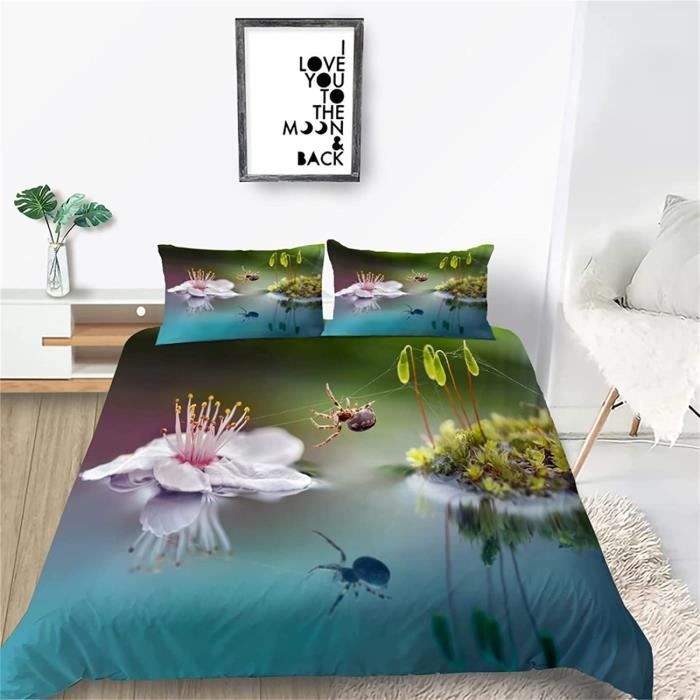 Flan, voici la matière idéale pour une housse de couette cosy