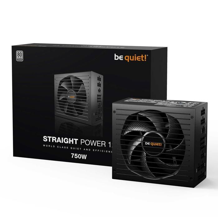 be quiet! Straight Power 12 750W 80PLUS Platinum - Alimentation modulaire 750W ATX 12V 3.0/EPS 12V 2.92