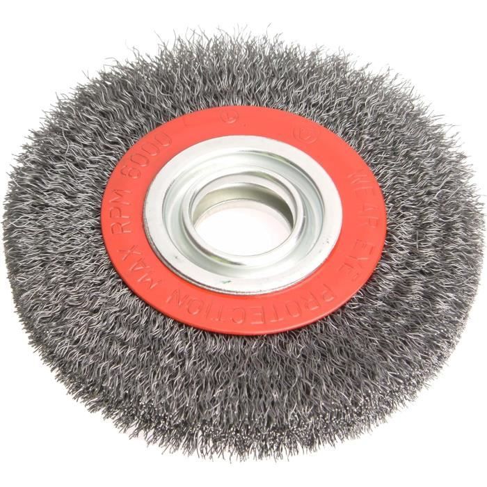 Mola Per Affilatura Fervi MV03/80 - 200x25x32 Mm, Grana 80, In Carburo Di Silicio Verde - Foto 8