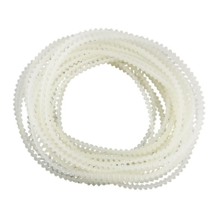 Lot De 20 Courroies Pour Magnétoscope, Lecteur Cassette, CD - Largeur 1,2mm, Longueur 25-135mm - Caoutchouc Haute Qualité