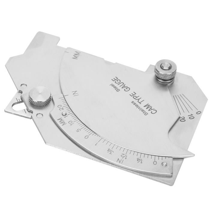 Marqueur à Queues D’aronde En Acier Inox – Jauges 1:5-1:6 Et 1:7-1:8 – Neuf – Pour Menuiserie