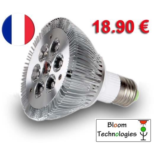 Ampoule Lampe Phyto LED Horticole 21 Watts Floraison Culture Intérieure