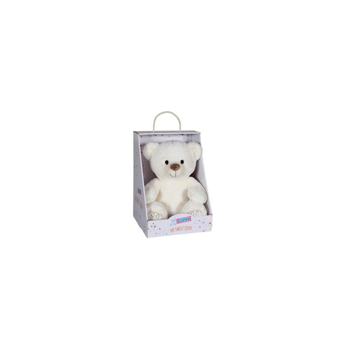 Gipsy My Sweet Teddy 35 Cm Ivoire En Boîte Cadeau à Prix