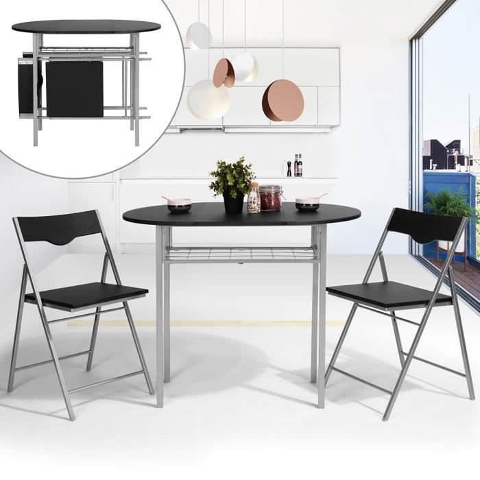 Set de Salle à Manger Table avec 2 chaises Set de Bistro Ensemble de