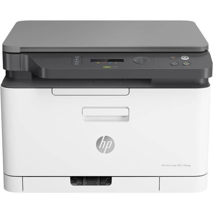 HP INC. Imprimante Laser multifonction HP 178nw - Couleur - Copieur/ Imprimante/Scanner - Cdiscount Informatique