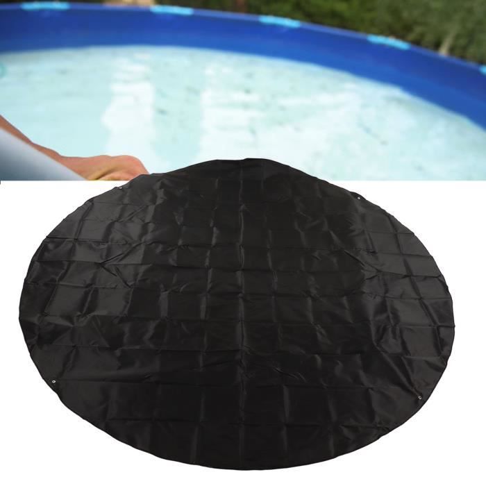 WERKA PRO Bâche De Piscine Rectangulaire 6x10 M - 240 G/m² - Anti-UV Avec Œillets Et Filet D'Écoulement
