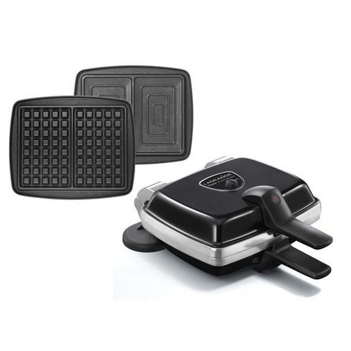 Gaufrier croque monsieur 2 gaufres ou 2 croques 039425 - vue 3