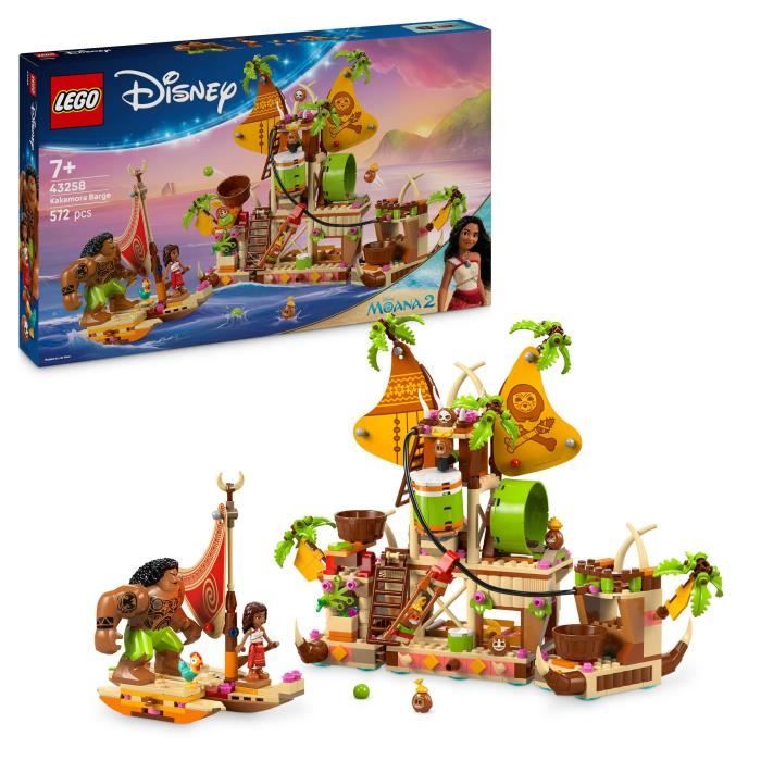 LEGO ǀ Disney Vaiana 2 43258 Le Navire des Kakamora - Jeu de Construction dès 7 ans