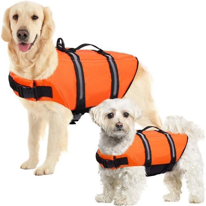 Comparer les prix de Gilet de sécurité pour chien LEYTN - Taille L - Pour chiens de 23-30kg - Matériaux de haute qualité