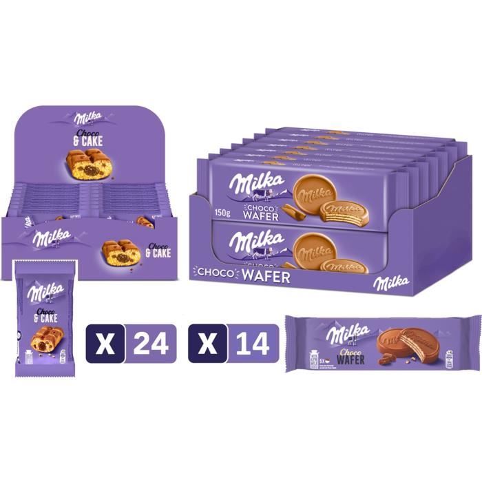 Box gourmande anniversaire garnie de chocolats et biscuits - Kinder,  Nutella Biscuits, Daim, Milka, Mars, Snickers, Twix, Bounty
