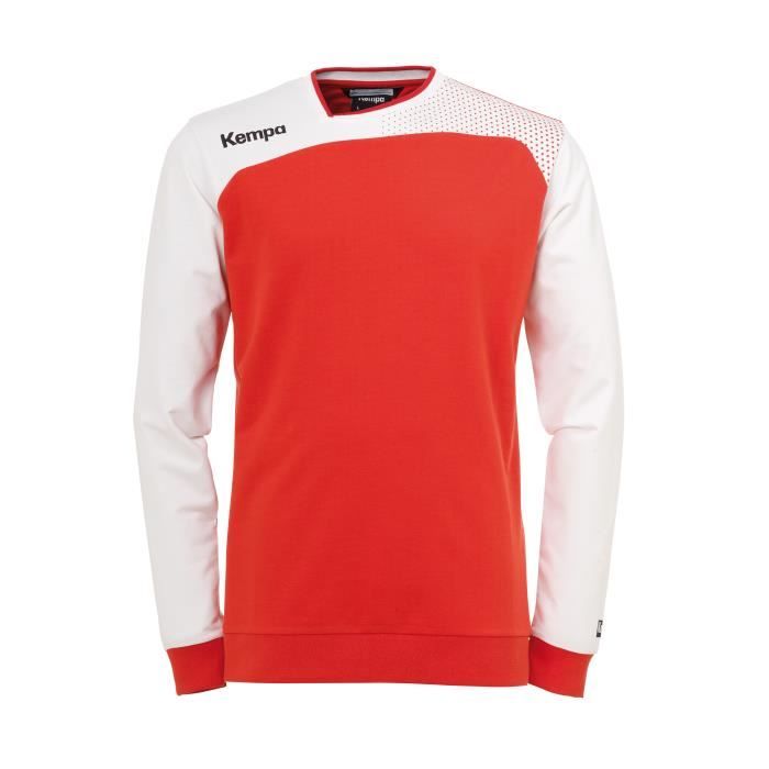 Sweat dentraînement Kempa Emotion - Handball - Homme - Bleu/noir - Col asymétrique - Griffe Kempa Sweat dentraînement Kempa Emotion - Handball - Homme - Bleu/noir - Col asymétrique - Griffe Kempa