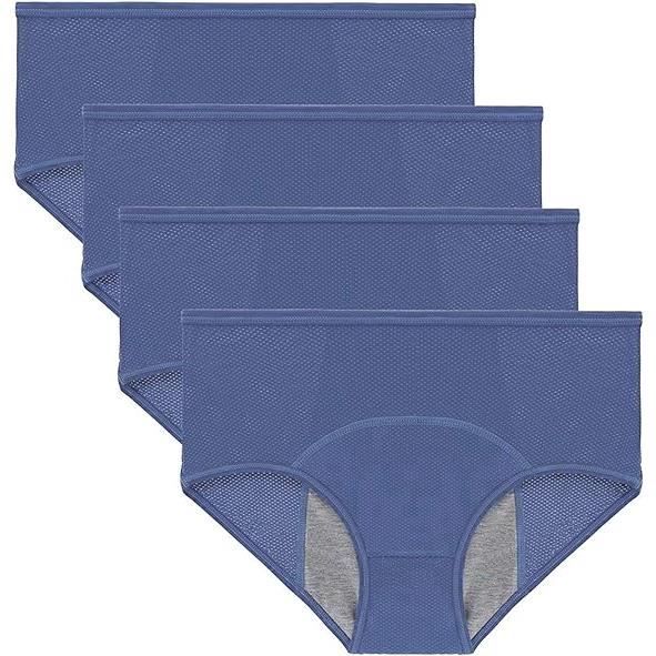 Culotte Menstruelle Lavable En Coton – Anti-fuites, Absorption 60 Ml, Pour Règles, Post-partum, Sport