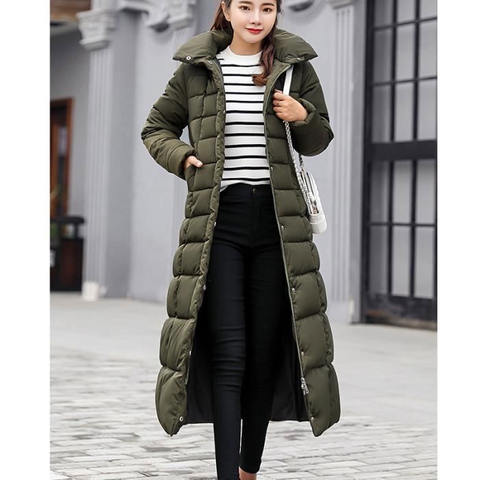 doudoune femme tres longue