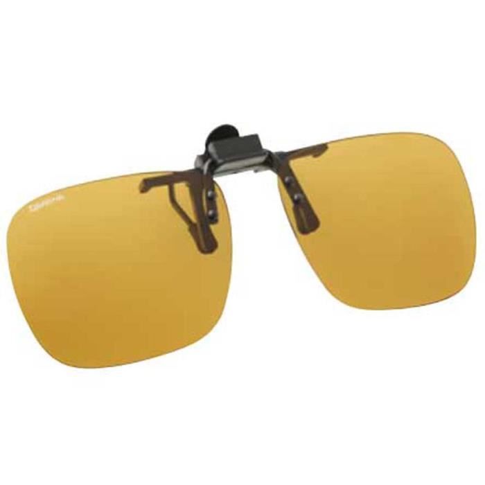 Lunettes Clip - DAIWA - DF809Y - Polarisantes - Verre Jaune - Sportif - Mixte