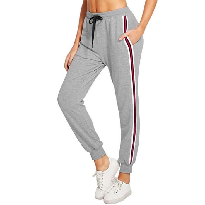 pantalon jogging court femme