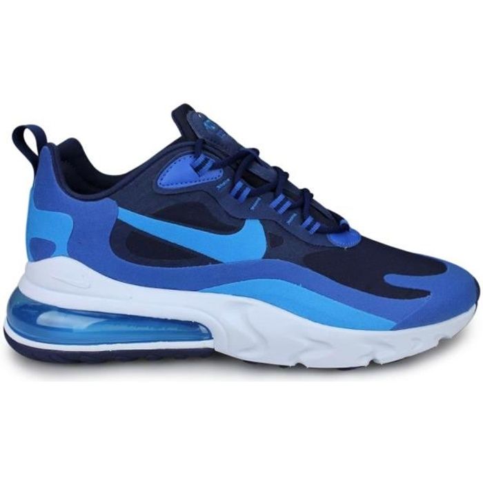 Basket mode Nike Air Max 270 React Bleu Bleu - Cdiscount Chaussures