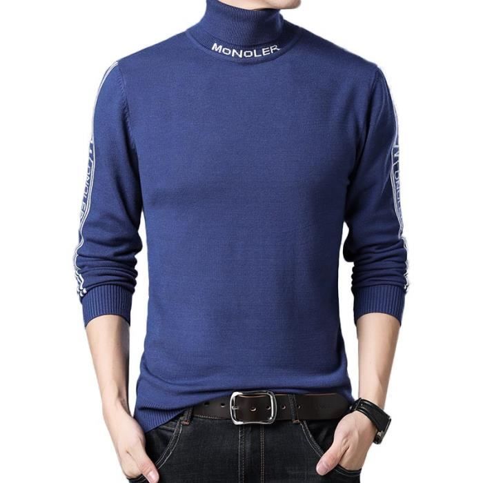 Pull Col Roulé Homme Freshhoodies - 50% Coton 50% Polyester - Confortable & Classique