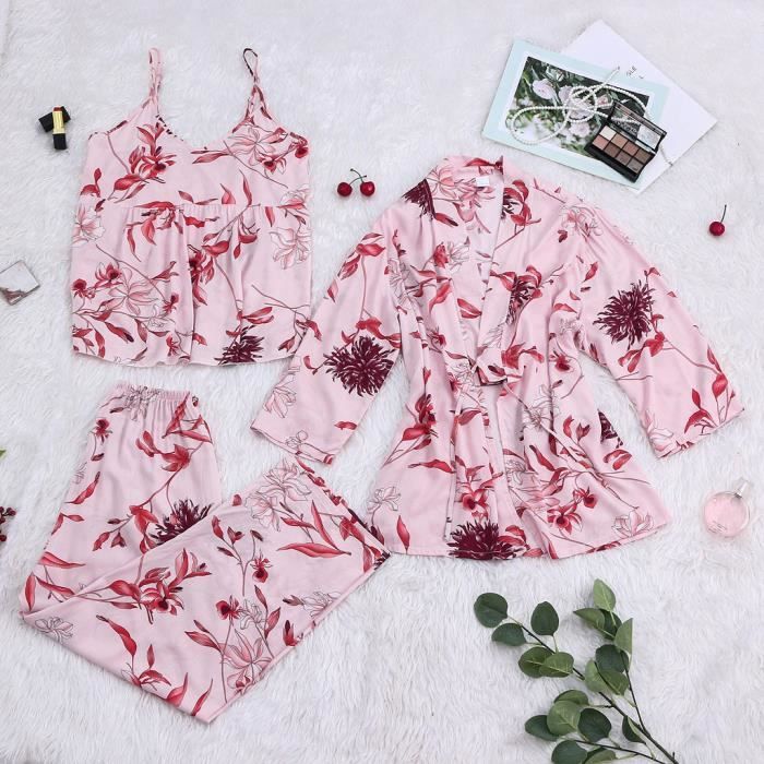 Pyjama Ou Chemise De Nuit Vintage Patricia Pepe Rose Taille 44 - Neuf Avec Étiquettes