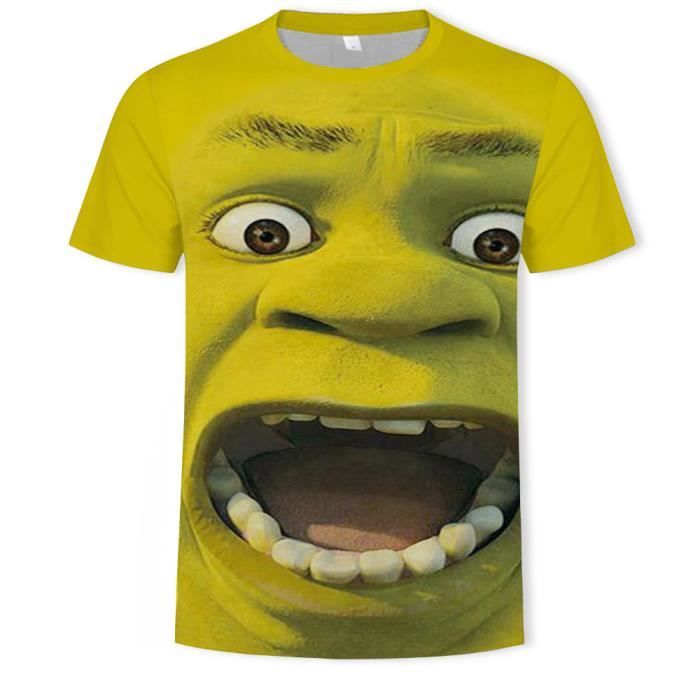 T-shirt Homme Manches Courtes Imprimé Arbre - 95% Polyester 5% élasthanne - Style Décontracté été - 12