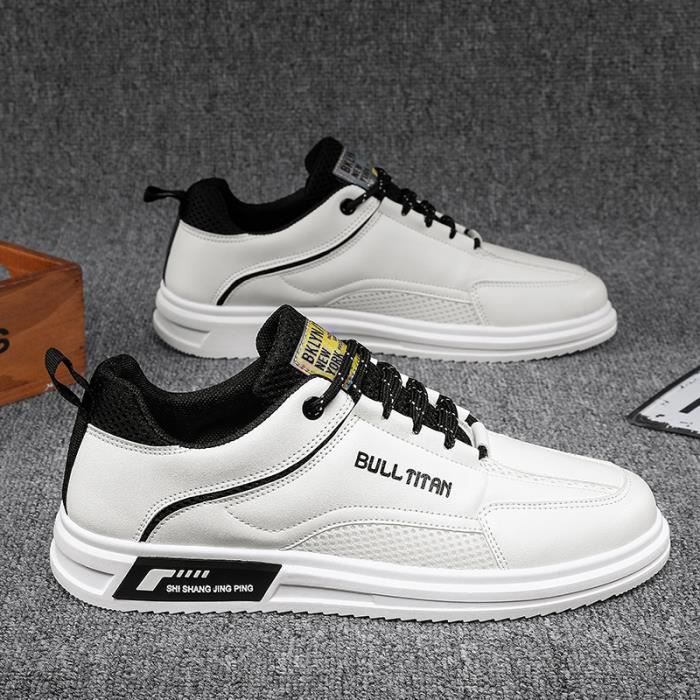 Bugatti Homme Baskets Décontractées Mode Logo Semelle Flexible - Chaussures Confort Quotidien