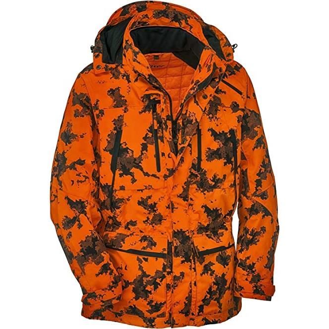 Veste de sales chasse orange