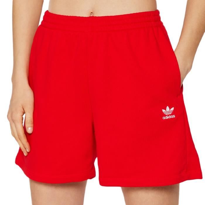 Short Rouge Femme Adidas HC0628 Red Cdiscount Pret a Porter