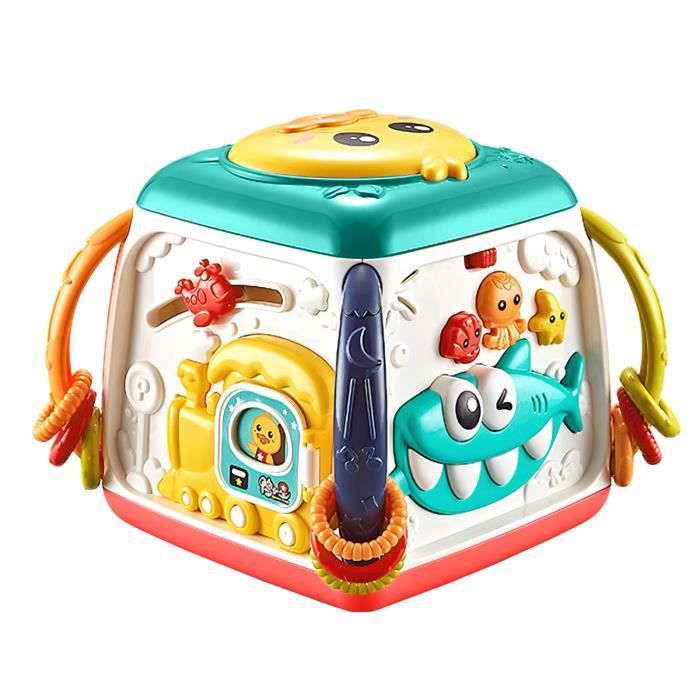 Tambour Enfant En Bois 20cm - Avec Baguettes & Sangle - Instrument De Musique GICO