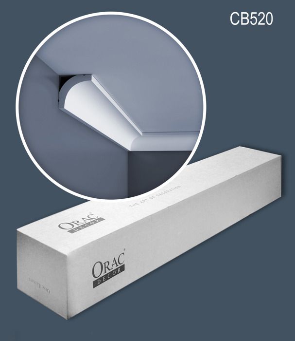 1 carton complet 10 Corniches Moulures Cimaises 20m Orac Decor CB520 BASIXX