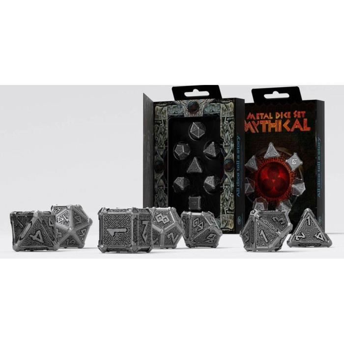 Mythical pack dés métal (7) Cdiscount Jeux Jouets