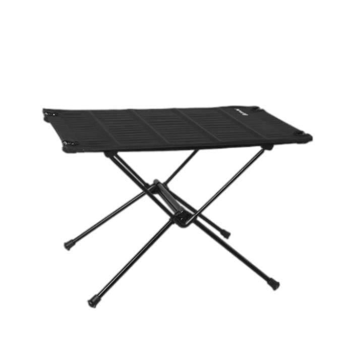 sunbuy-Table pliante portable table de camping légère pour la randonnée pique-nique en plein air Le noir BAOSITY