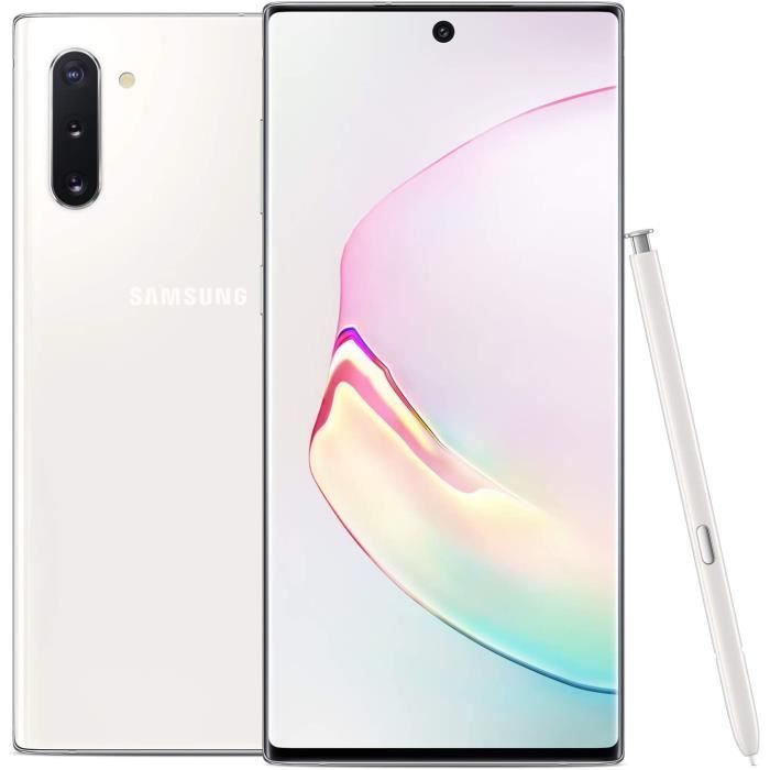 SAMSUNG Galaxy Note 10 Blanc 256 Go Double SIM