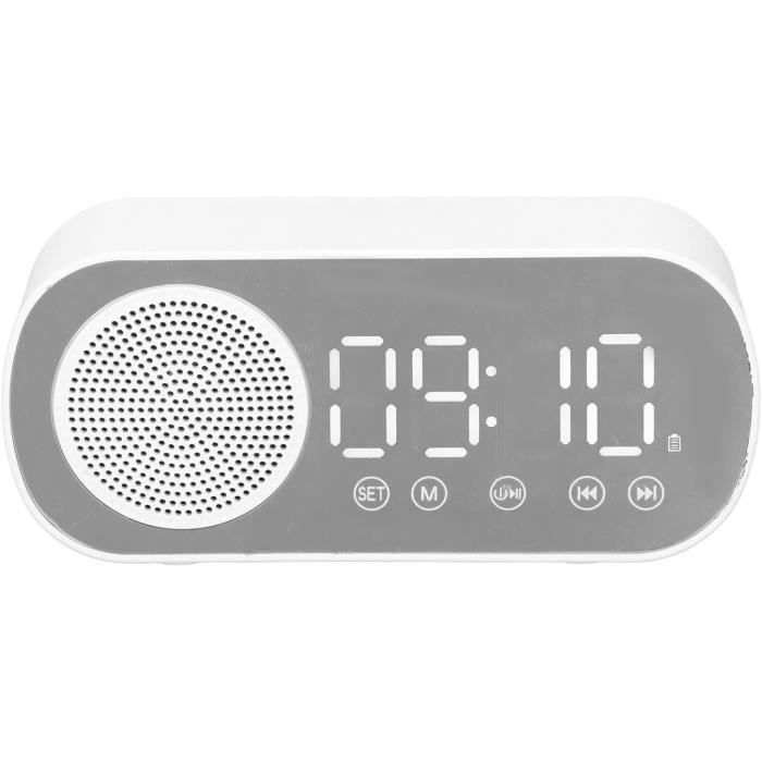 Pure Moment Charge – Réveil Avec Chargeur Sans Fil, DAB+/FM, Bluetooth, Sons Naturels Et Wake-up Light - Blanc