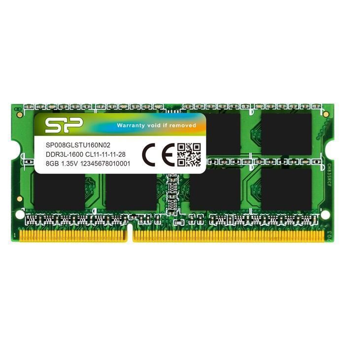 Silicon Power 8GB DDR3L SO DIMM module de mémoire 8 Go 1 x 8 Go 1600 MHz Neuf - vue 6