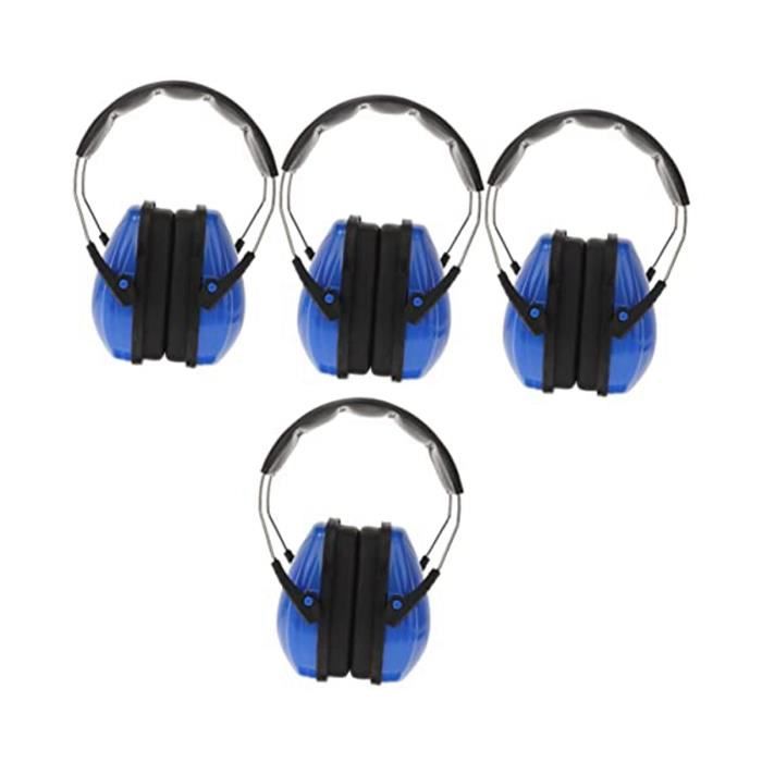 Casque anti bruit enfant, Casque Antibruit Pliable et Réglable pour