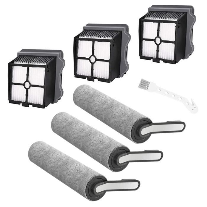 Kit d'accessoires pour Tineco Floor One S5- 2 pinceaux roulants + 2
